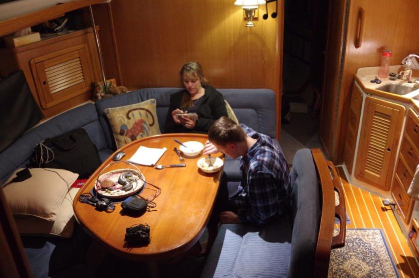 typical saloon scene